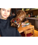 Thanos Infinity War Gauntlet Avengers 34.5CM / 13.58&quot; Wearable Glove Cos... - £19.94 GBP