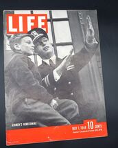 Vtg Life Magazine May 1, 1944 Airmen's Homecoming Bathing Beauty Air Gro... - $19.99