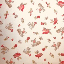 Forest Animals Flannel Fabric Timeless Treasures Fabrics Of So Ho KIDZCF46 1 Yard - £9.58 GBP
