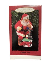 1993 Hallmark Keepsake Playful Pals Coca-Cola Santa Christmas Ornament - £8.20 GBP