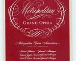 Metropolitan Opera Program 1945 Minnesota Patrice Munsel Helen Traubel P... - $29.67