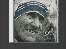 Gift of Love CD Music Words &amp; Prayers of Mother Teresa / SIGNED by Bradley James - £11.17 GBP
