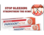 4 PACK  Toothpaste ASTERA PARODONT ACTIVE - 75 ml Stop Bleeding  Gums - £37.79 GBP