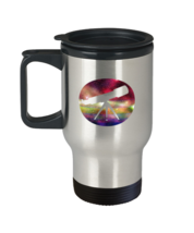 Coffee Travel Mug Funny Solar System Telescope Astronomy  - £19.94 GBP
