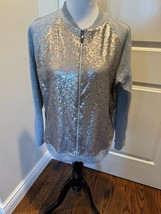 NWOT PERSONA by Marina Rinaldi Gray Baseball Style Beaded Front Jacket S... - $98.01 NWOT PERSONA by Marina Rinaldi Gray Baseball Style Beaded Front Jacket S... - $98.01