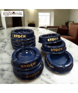 Advertising Ashtray 80s STOCK NO. 10 Small + 2 Large Vintage NEW-
show o... - $2,422.20 MXN
