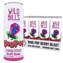 Wild Bills Watermelon Ring Pop Craft Soda Pop Soft Drinks - Pure Cane S... - €27,68 EUR