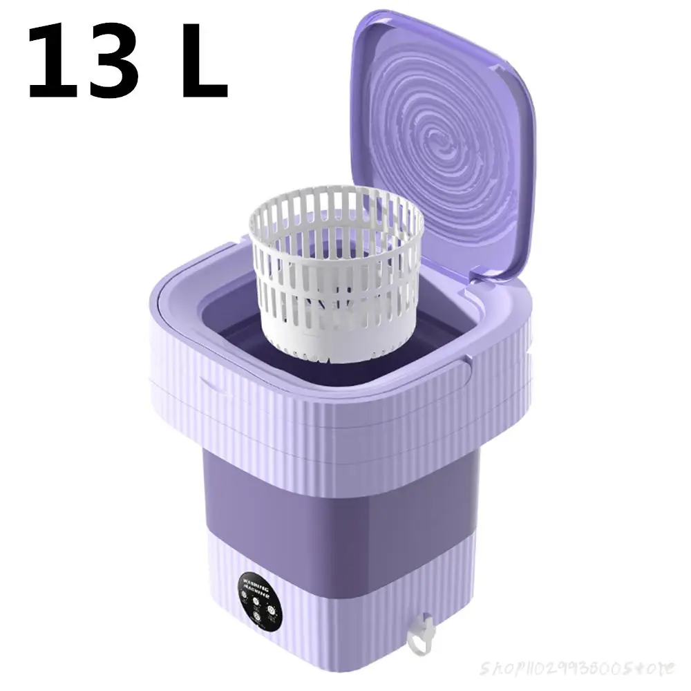 Chine portable mini washing machines with dryer for clothes travel underwear socks 110v thumb200