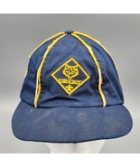 Vintage BSA Boy Cub Scout Beanie Hat Broken Brim FLAWS - $6.80 CAD