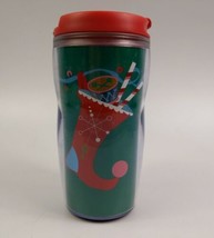 2006 Starbucks Kids Barista Sparkly Christmas Stocking Travel Mug 8 oz - $7.92