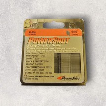 Power Shot Heavy Duty 1000 Staples 9/16&quot; Divergent Point 97-015 Vtg Refill - £10.05 GBP