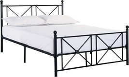 Full-Size Black Homelegance Mardelle Metal Platform Bed. - £181.20 GBP