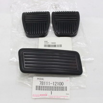 Toyota Supra JZA80 Lexus SC300 Manual Accelerator Brake Clutch Pedal Pads - $39.79