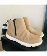 SOREL Explorer II Waterproof Bootie, Lightweight Taupe Sea Salt, Size 9.... - $99.00