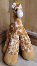 Bestever Giraffe 12&quot; Plush Stuffed Animal Brown Orange Yarn Fat Legs Lov... - $34.64