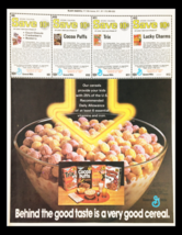 1981 General Mills Cocoa Puffs Cereals Circular Coupon Advertisement - $18.95