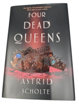 Signed ~ FOUR DEAD QUEENS  ~Astrid Scholte ~ Owlcrate Card ~ Hardcover, ... - $19.08