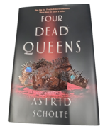 Signed ~ FOUR DEAD QUEENS  ~Astrid Scholte ~ Owlcrate Card ~ Hardcover, ... - $19.08