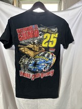 Vintage NASCAR Casey Mears #25 National Guard 2007 Tee T Shirt Size S - £19.45 GBP