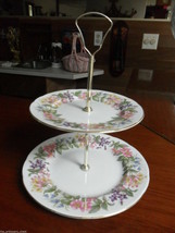 Paragon England Tea Pot Cups Saucer Creamer Cake Plate Country Lane - £50.95 GBP+