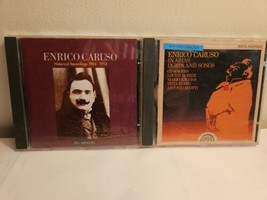 Lot of 2 Enrico Caruso CDs: Historical Records 1906-1914, In Arias Duets And Son - £6.38 GBP