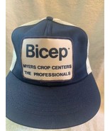 Vintage Bicep Myers Crop Centers The Professionals Mesh Hat Trucker Farm - $150.34 MXN