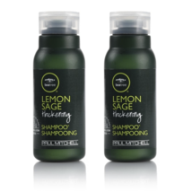 2 Paul Mitchell Tea Tree Thickening Lemon Sage Shampoo Hotel 1 oz Travel Size - £9.18 GBP