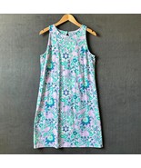 Talbots Effortless Jersey Shift Dress Floral Jewel Neck - Women&#39;s Size L... - $632.11 MXN