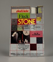 Plasti-Kote Fleck Stone Spray Paint #39 Alabaster 2 Step Faux Granite Fi... - £20.86 GBP