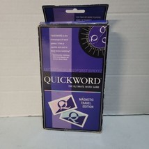 Quickword board game Magnetic travel Edition Ultimate Word Game  - $9.46