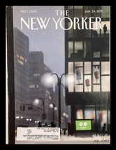 COVER ONLY The New Yorker January 24 2011 5th Avenue &amp; 42nd Street by J. Colombo - £7.42 GBP