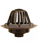 Jones Stephens 4&quot; Roof Drain with Cast Iron Dome PVC - €77,45 EUR