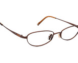 Coach Women&#39;s Eyeglasses Della 128 TAN Brown Oval Metal Frame 50[]17 135 - $48.82 CAD