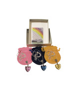 Glass Heart Keepsake Urn Gift Set Pet Memorial Pendant Necklace Dog Cat ... - £19.97 GBP