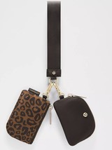 LULULEMON Dual Pouch Wristlet~Leopard~NWT~USPS SHIP - $1,868.46 MXN