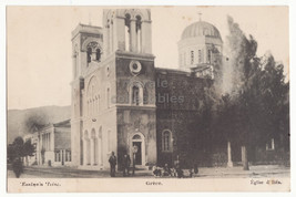 GREECE, Itea, Phokida - Church - Eglise - Early view - 1910s vintage postcard - £5.09 GBP