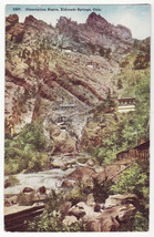 Eldorado Springs Colorado, Observation Stairs, c1910s-1920s Vintage Postcard - £5.09 GBP
