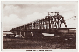 CANADA Montreal, Victoria Jubilee Bridge c1930s vintage real photo postcard RPPC - £2.99 GBP