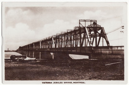 CANADA Montreal, Victoria Jubilee Bridge c1930s vintage real photo postc... - £2.97 GBP