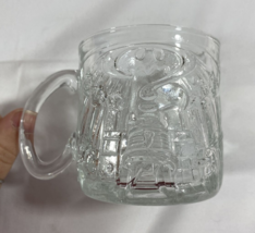 Vintage 1995 McDonalds Batman Forever Glass Mug Cup The Riddler Reverse Handle - £5.55 GBP