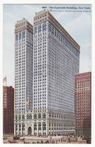 New York City  Ny ~ Equitable Building  C1910s Vintage Postcard - £2.34 GBP