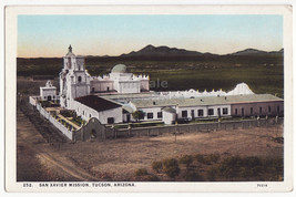 Tucson Arizona AZ - San Xavier Mission, General View c1920s-30s vintage ... - $3.50
