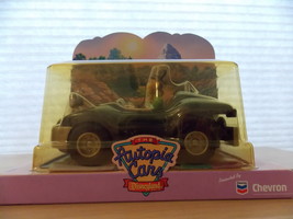 2000 Chevron Disneyland Autopia Green Cars  - £11.78 GBP