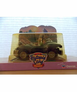 2000 Chevron Disneyland Autopia Green Cars  - £11.80 GBP