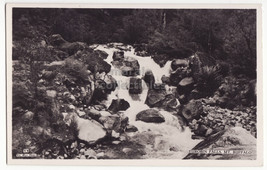 AUSTRALIA ~ Eurobin Falls Mt Buffalo Victoria, c1930s RPPC real photo postcard - £3.16 GBP