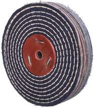 Extra Thick 1 inch Spiral Sewn denim Buffing Polishing Wheel 6 inch For ... - $20.60