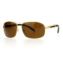 Unisex Navigator Sunglasses Vintage Fashion Square Rectangular Frame - £10.34 GBP