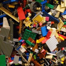 LEGO 2 Lbs Bulk lot Random Pull Authentic Educational Toy Parts Mix SOME VINTAGE - £28.07 GBP