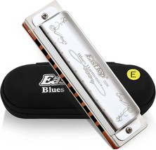 East Top Harmonica, Blues Harmonica Key Of E, 10 Holes 008K, And Students. - $37.96