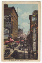 Montreal Qc Canada, St Catherine Street c1920s-30s Postcard - Ad Signs - £4.78 GBP